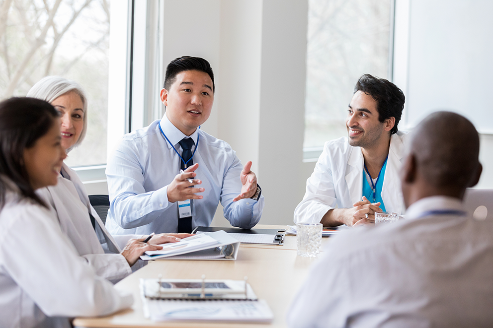 physician meeting